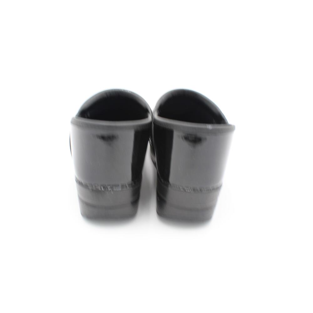 Dansko Professional Clogs Womens EU 40 US 9.5 Black Patent Leather Nursing Shoes - Picture 4 of 8